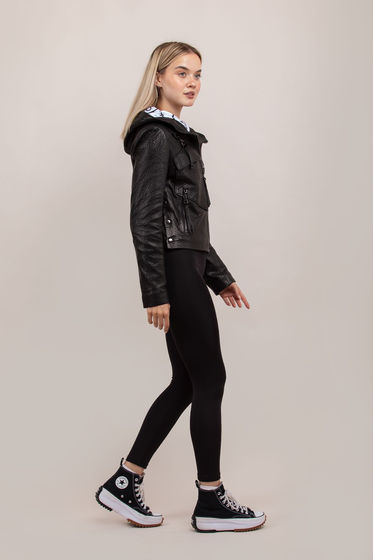 Picture of The best woman 609 leather jacket