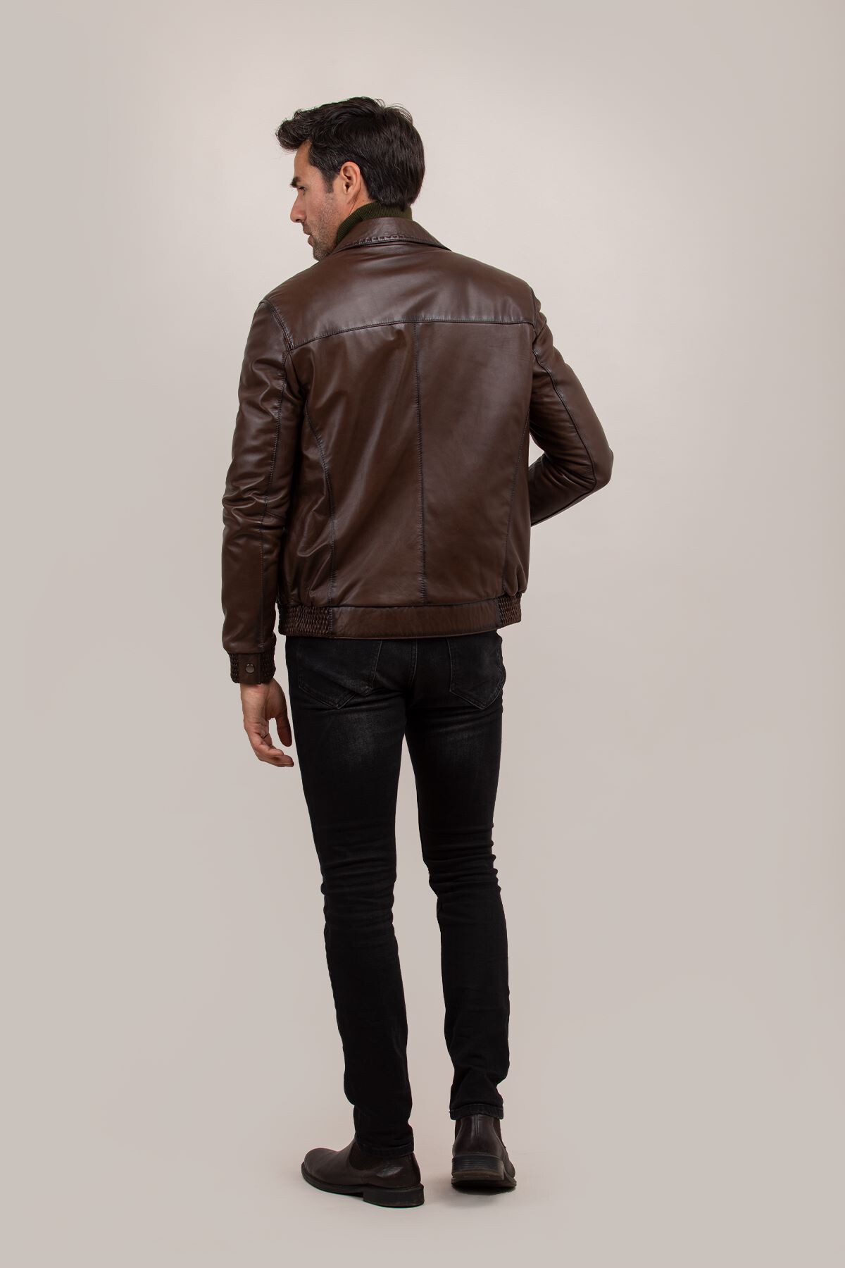 Picture of Woman Taba Napa Leather Jacket