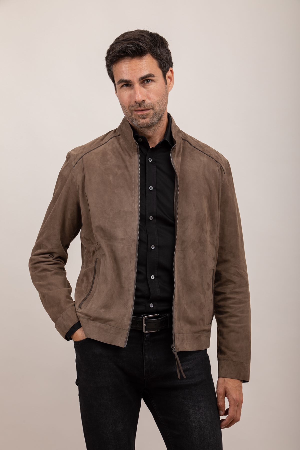 Picture of Men's Mink Leather Jacket