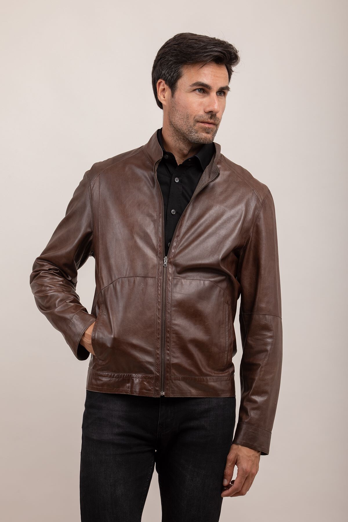 Picture of Men's Maus Leather Jacket