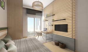 تصویر آپارتمان های ایده آل خانوادگی با منظره دریا