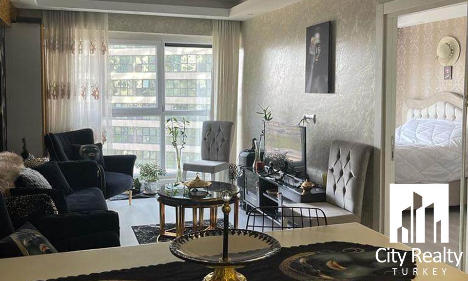 تصویر آپارتمان 1+2 دست دوم در اسنیورت استانبول؛ نزدیک بزرگراه E-5