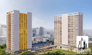 تصویر آپارتمان های مسکونی و تجاری در باسین اکسپرس استانبول