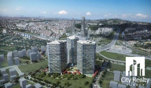 تصویر آپارتمان های لوکس و آماده تحویل در قسمت آسیایی استانبول