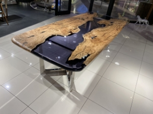 Picture of Olive River epoxy Table- gz14