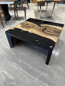 Picture of Ready to Ship Ash Wood Waterfall Coffee Table 