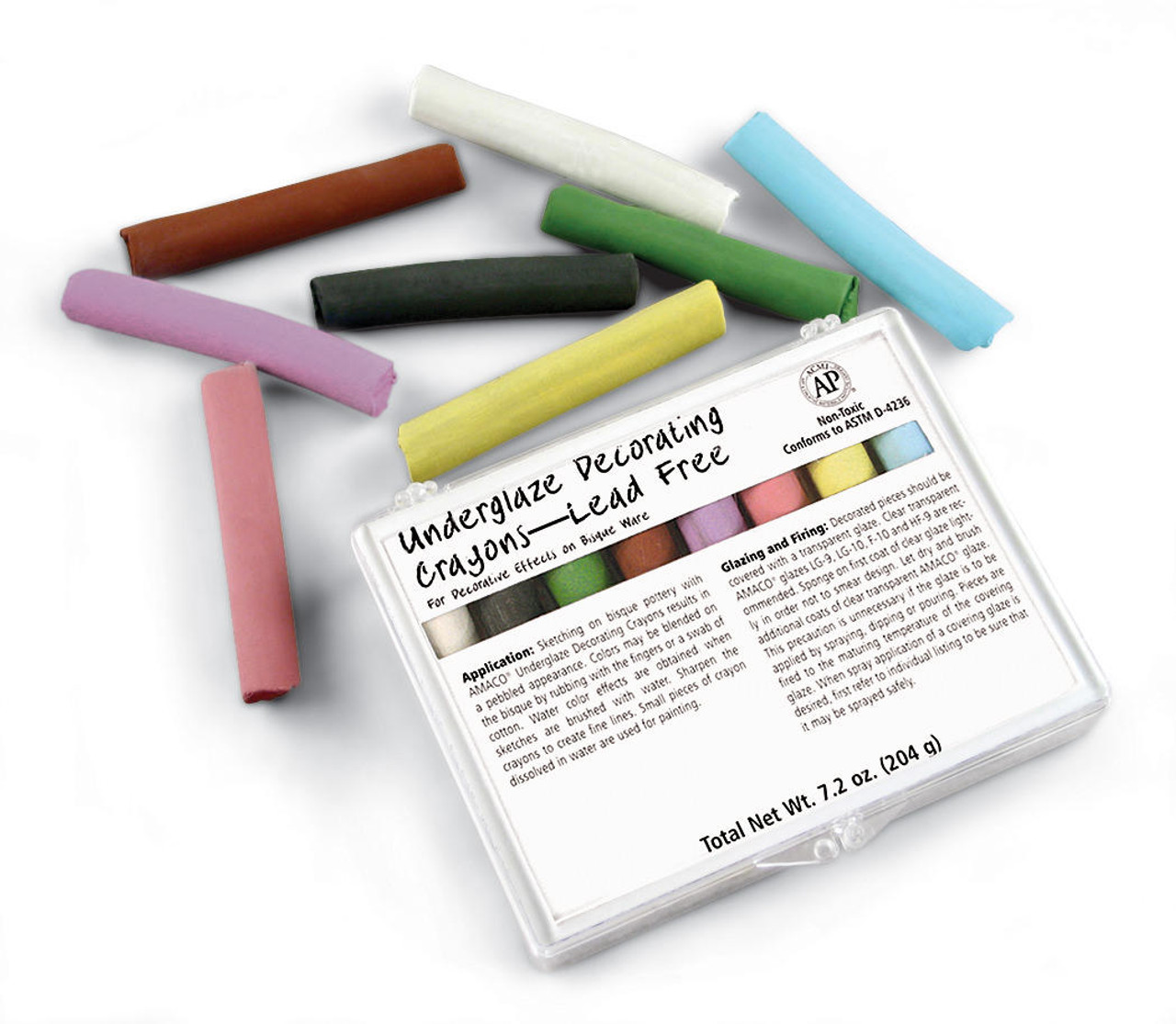 Picture of AMACO Underglaze Chalk Crayon Set #209