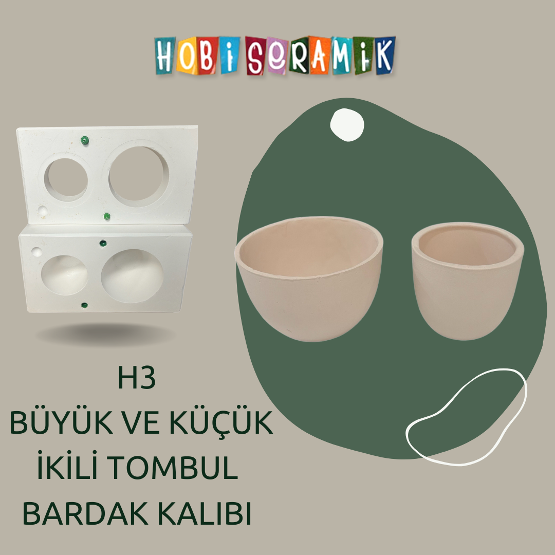 Resim H3 BÜYÜK VE KÜÇÜK TOMBUL BARDAK KALIBI