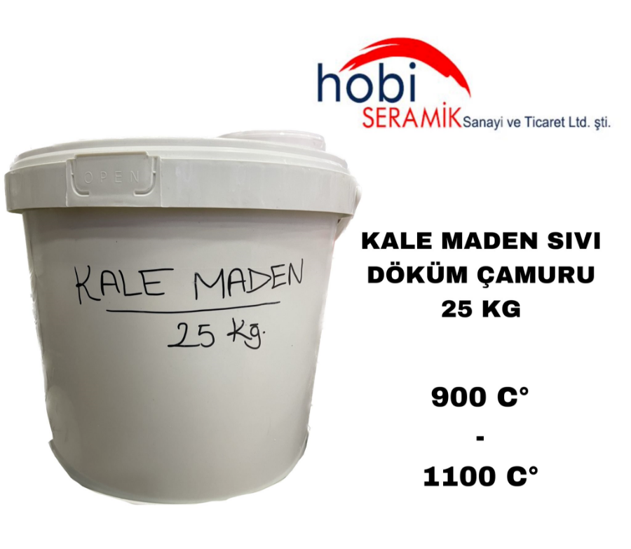 Resim KALE MADEN SIVI DÖKÜM ÇAMURU 25KG