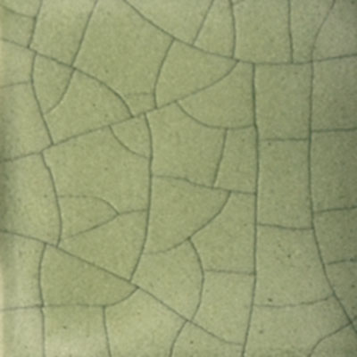 Picture of Mayco Crackle CC107 Green Tea Cracked Glaze