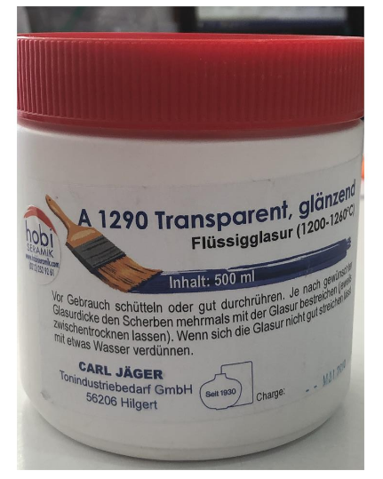 Picture of A 1290 CARL JAGER 500ML (highly transparent liquid glaze)