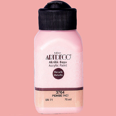 Picture of Artdeco Metallic Acrylic Paint 75Ml Pink Pearl 3764