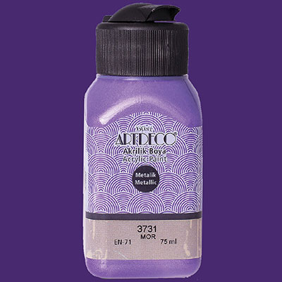 Picture of Artdeco Metallic Acrylic Paint 75Ml Purple 3731