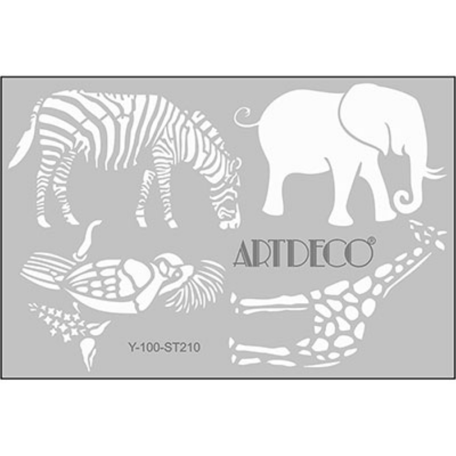 Picture of Stencil A4 Animal Kingdom-2 210