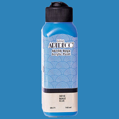 Picture of Artdeco Acrylic Paint 140Ml Blue 3610