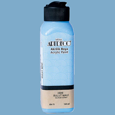 Picture of Artdeco Acrylic Paint 140Ml Cloud Blue 3609