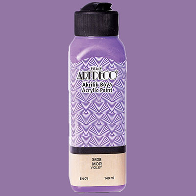 Picture of Artdeco Acrylic Paint 140Ml Purple 3608