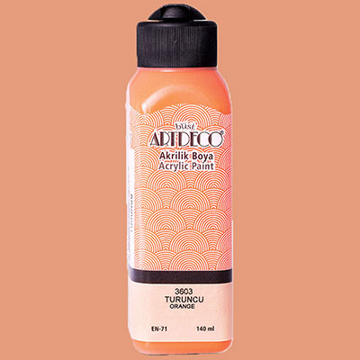 Picture of Artdeco Acrylic Paint 140Ml Orange 3603