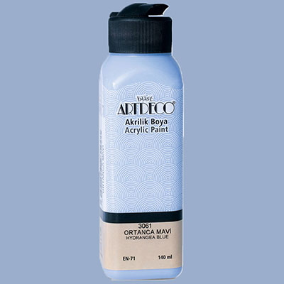 Picture of Artdeco Acrylic Paint 140Ml Hydrangea Blue 3061