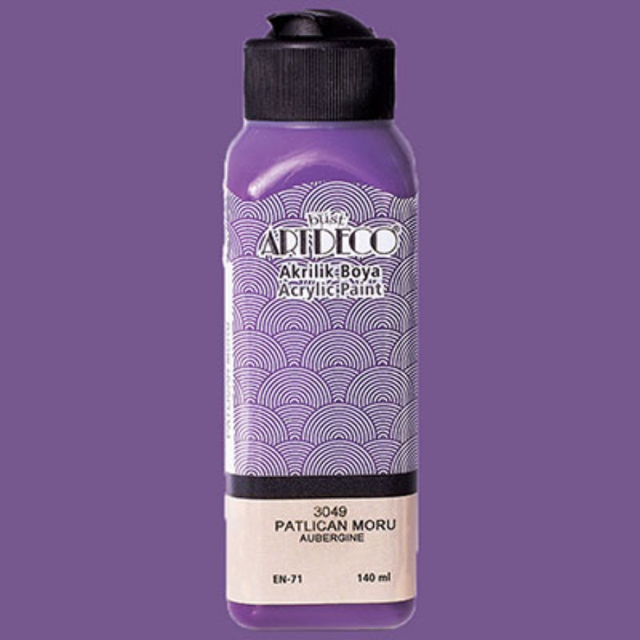 Picture of Artdeco Acrylic Paint 140Ml Eggplant Purple 3049