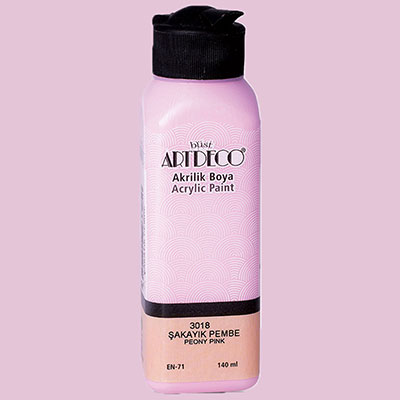 Picture of Artdeco Acrylic Paint 140Ml Peony Pink 3018