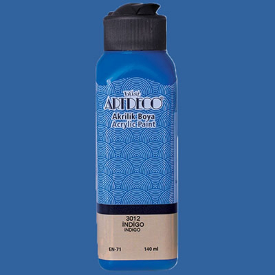 Picture of Artdeco Acrylic Paint 140Ml Indigo 3012