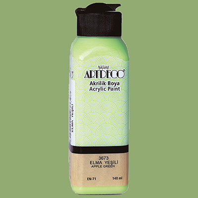 Picture of Artdeco Acrylic Paint 140Ml Apple Green 3673