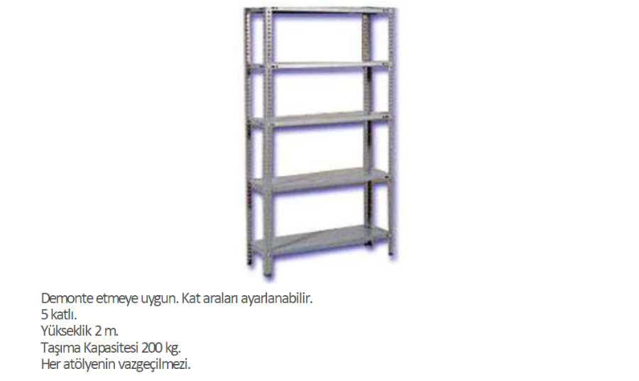 Picture of Metal Shelf