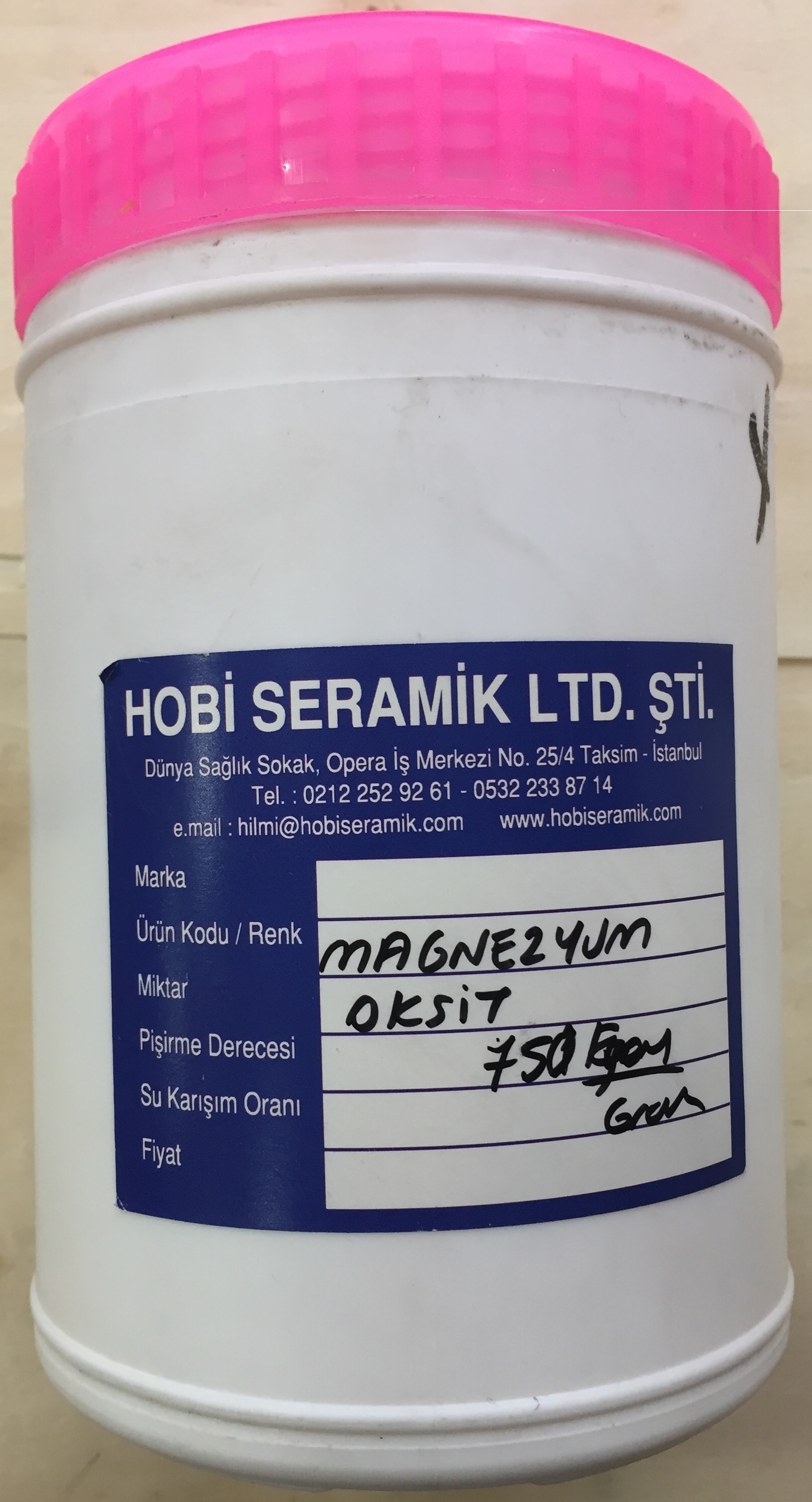 Resim Magnezyum Oksit 1 Kg