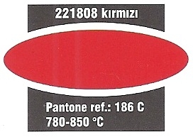 Picture of 221808 Red Over Glaze Decoration Paint