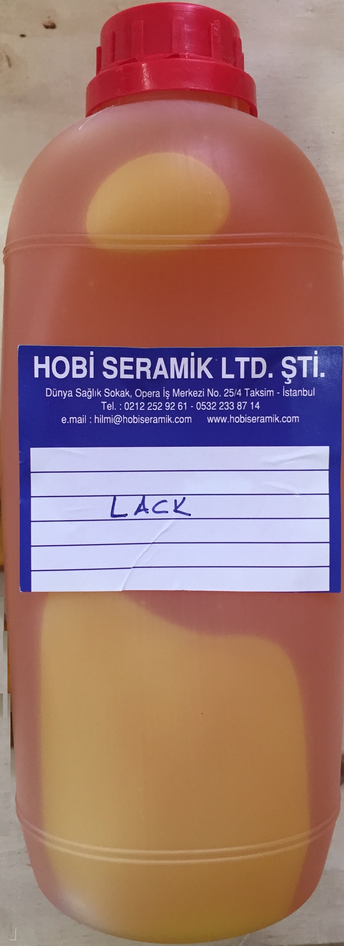 Resim Lack (tiner bazlı) 1 litre