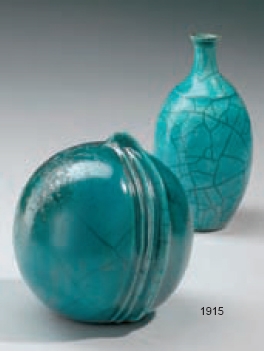 Picture of 1915 Raku Turkis Effect