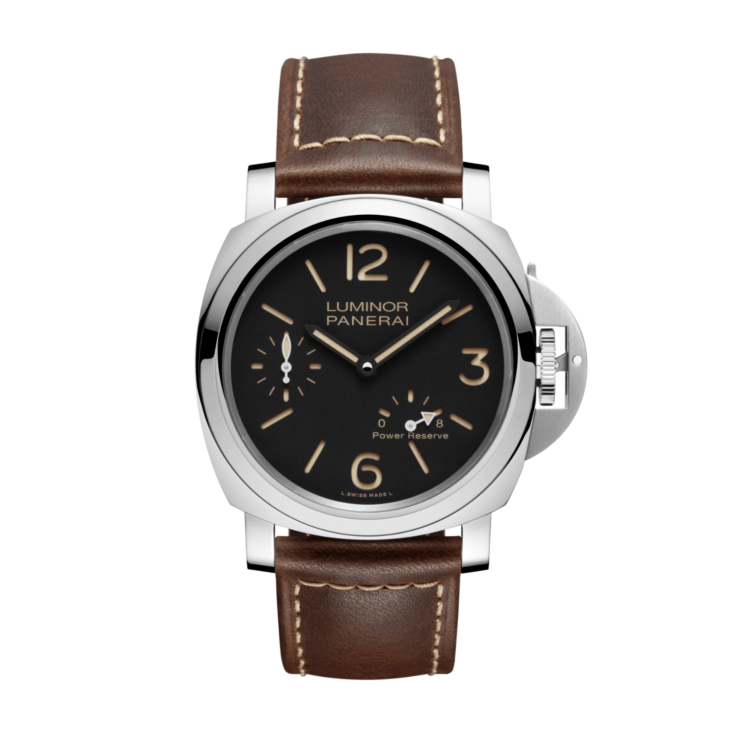 Picture of LUMINOR 8 DAYS POWER RESERVE - STEEL HAND-WOUND 44 MM
