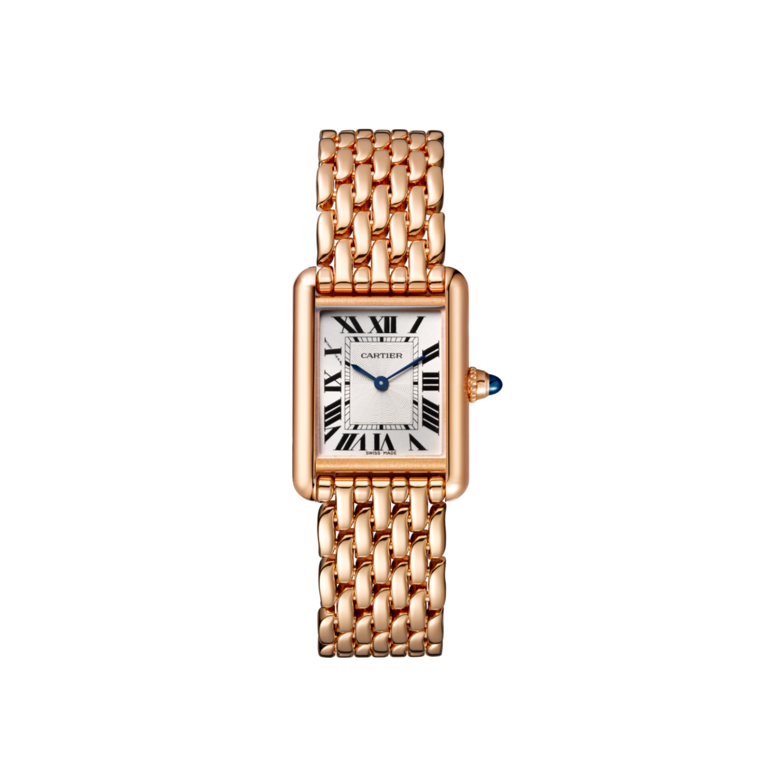 Resim TANK LOUISE CARTIER - PINK GOLD HAND-WOUND SMALL