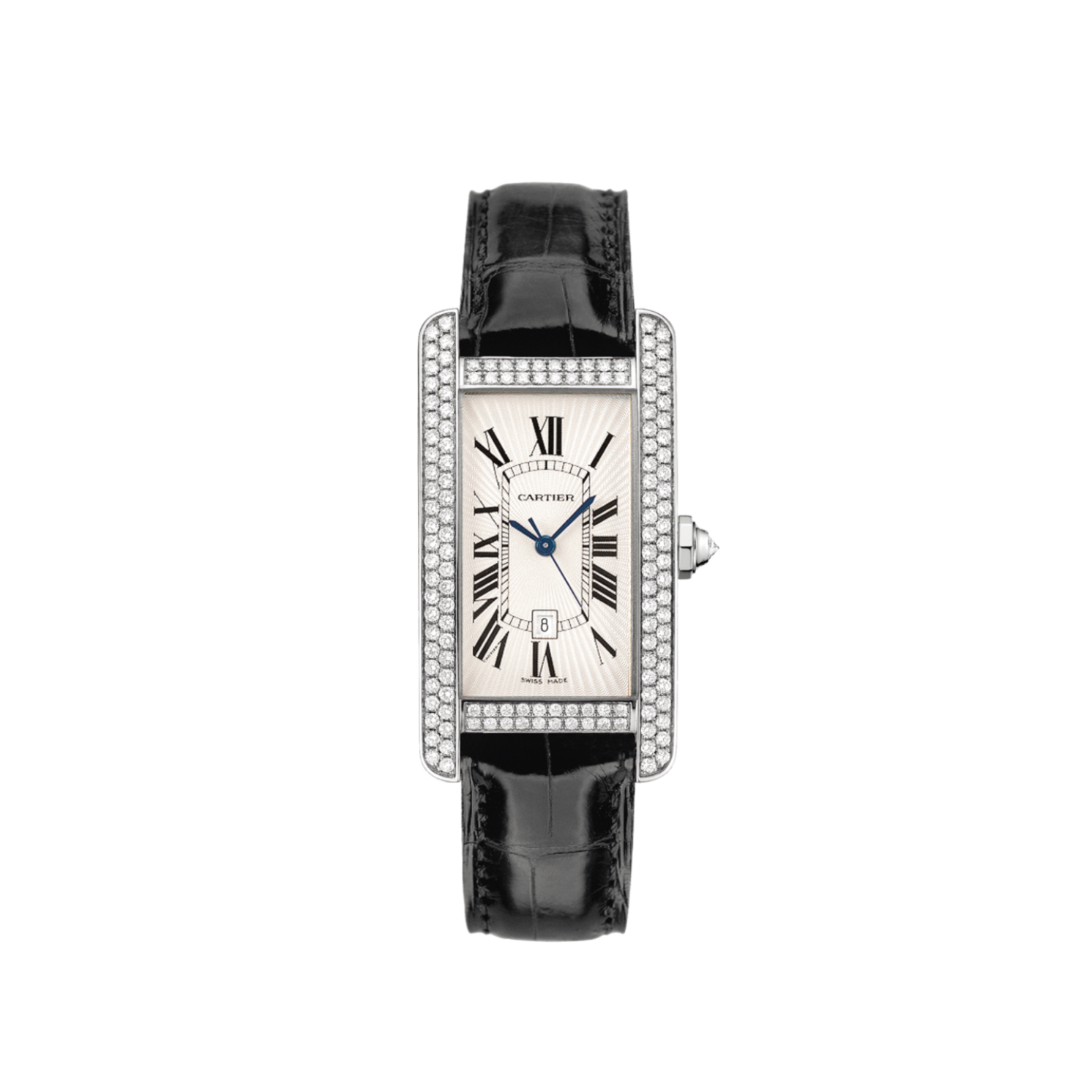 Picture of TANK AMERICAINE - WHITE GOLD AUTOMATIC MEDIUM