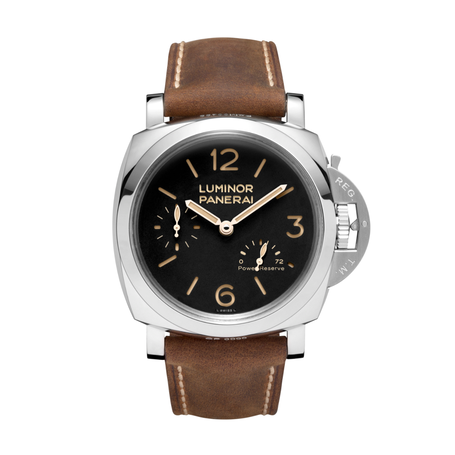 Picture of LUMINOR POWER RESERVE - STEEL HAND-WOUND 47 MM