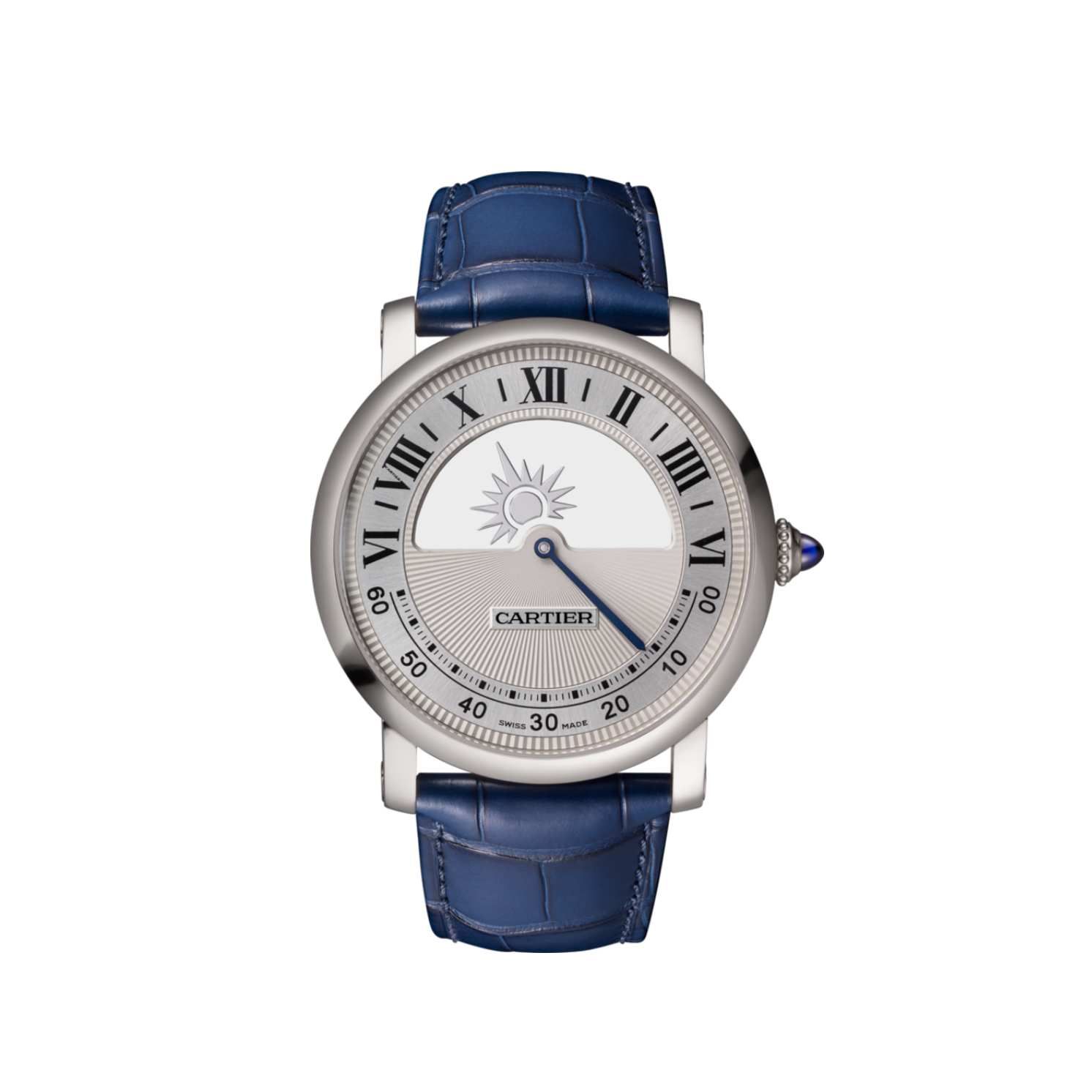 Picture of ROTONDE DE CARTIER MYSTERIOUS MOVEMENT - WHITE GOLD HAND-WOUND 40 MM