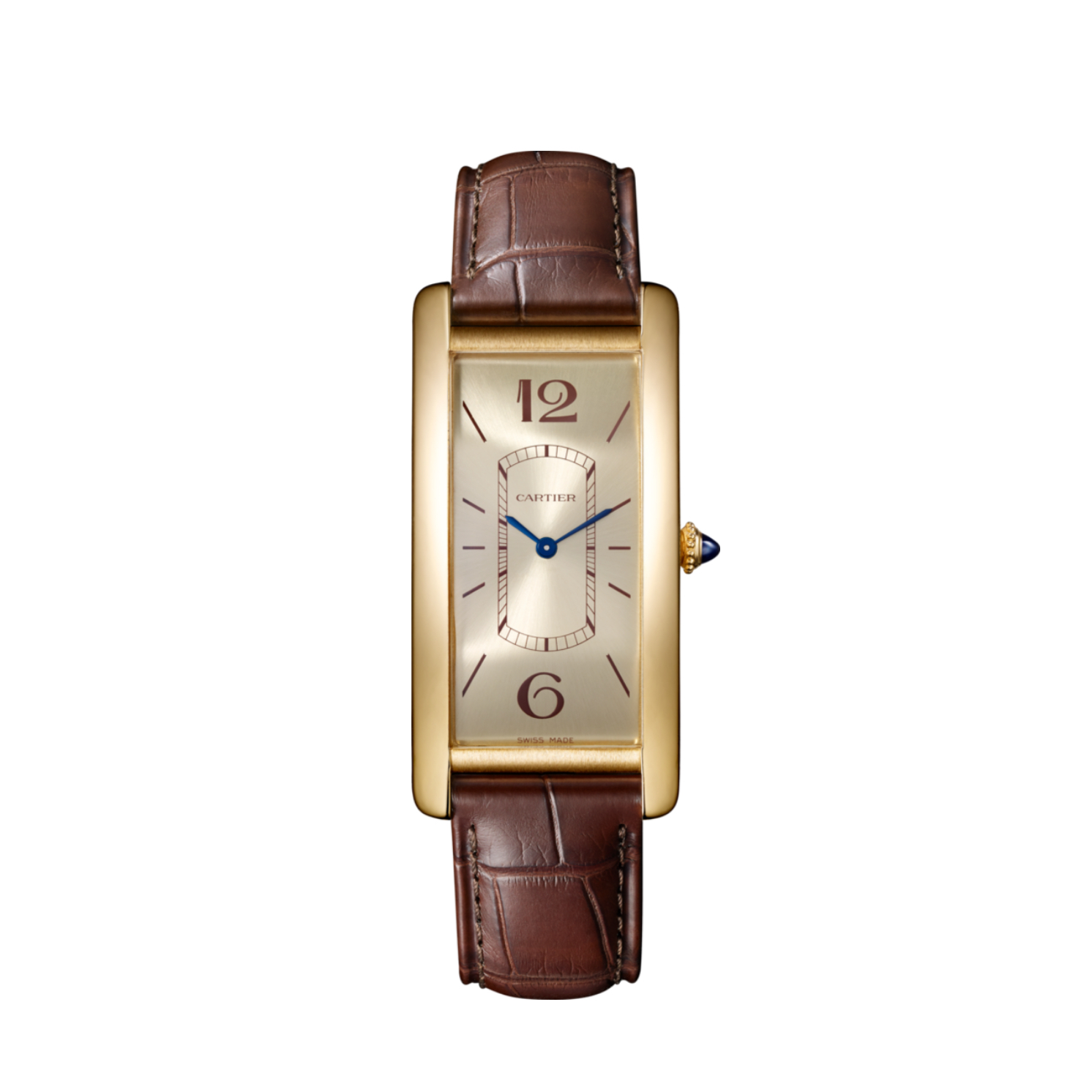 Picture of TANK CINTREE - YELLOW GOLD HAND-WOUND 46.3 MM