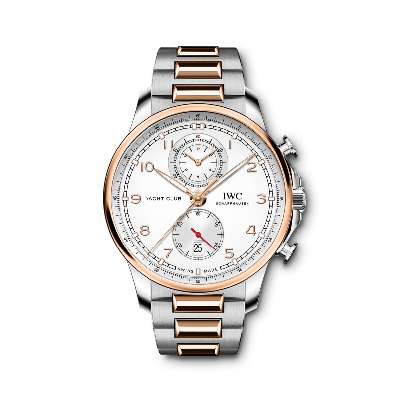 Picture of PORTUGIESER YACHT CLUB CHRONOGRAPH - ROSE GOLD & STEEL AUTOMATIC 44.6 MM