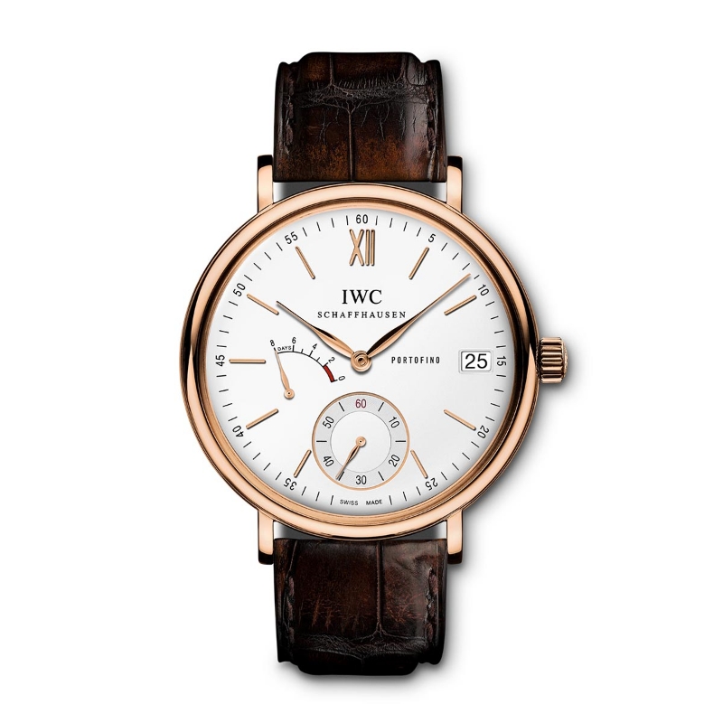 Picture of PORTOFINO EIGHT DAYS - ROSE GOLD HAND-WOUND 45 MM