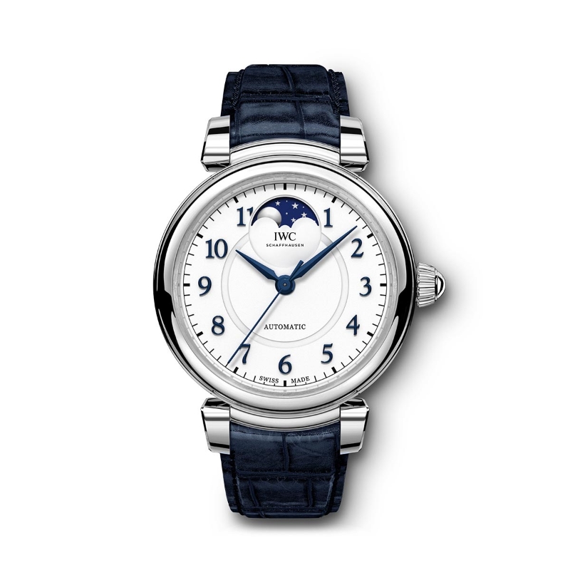 Picture of DA VINCI MOON PHASE - STEEL AUTOMATIC 36 MM