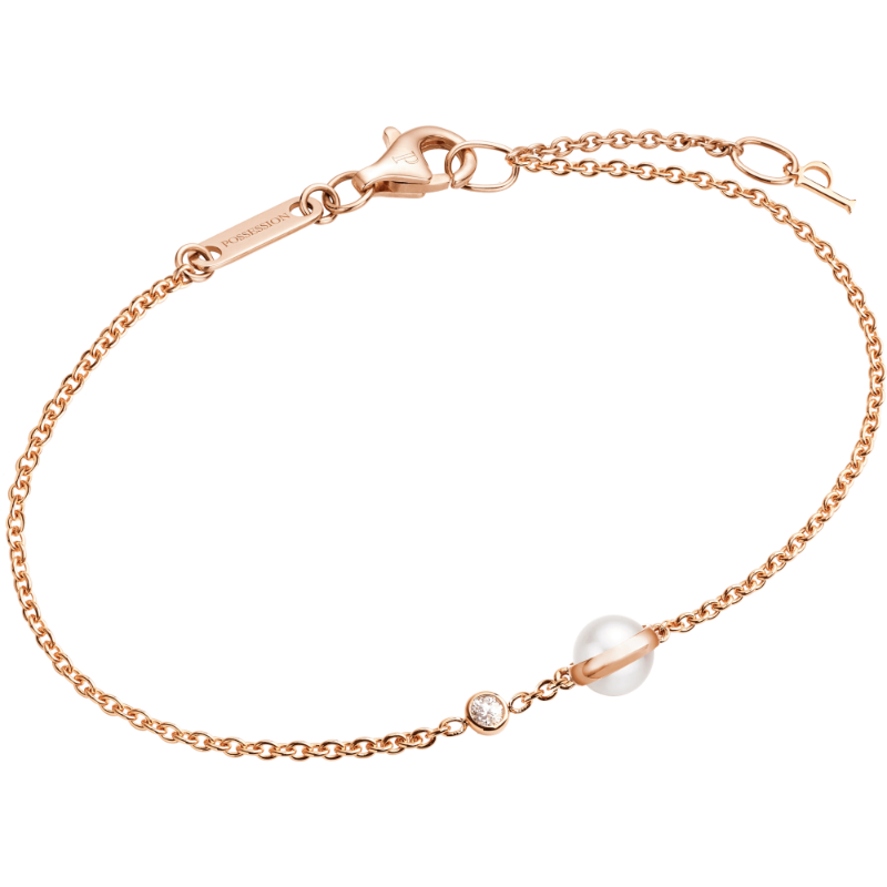 Picture of PIAGET Rose Gold Mother-of-Pearl Diamond Bracelet