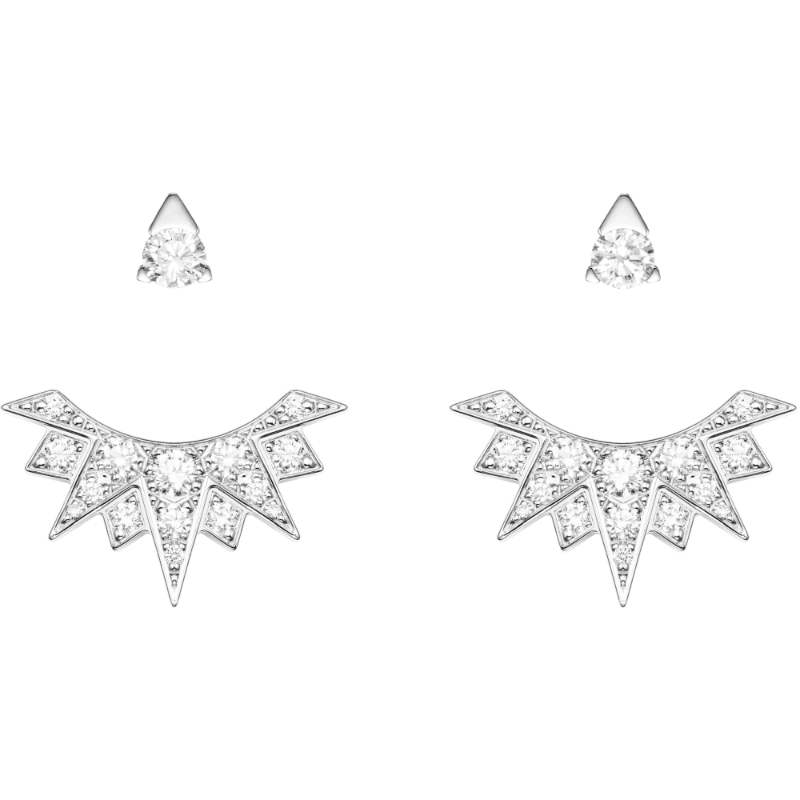 Resim PIAGET White Gold Diamond Earrings