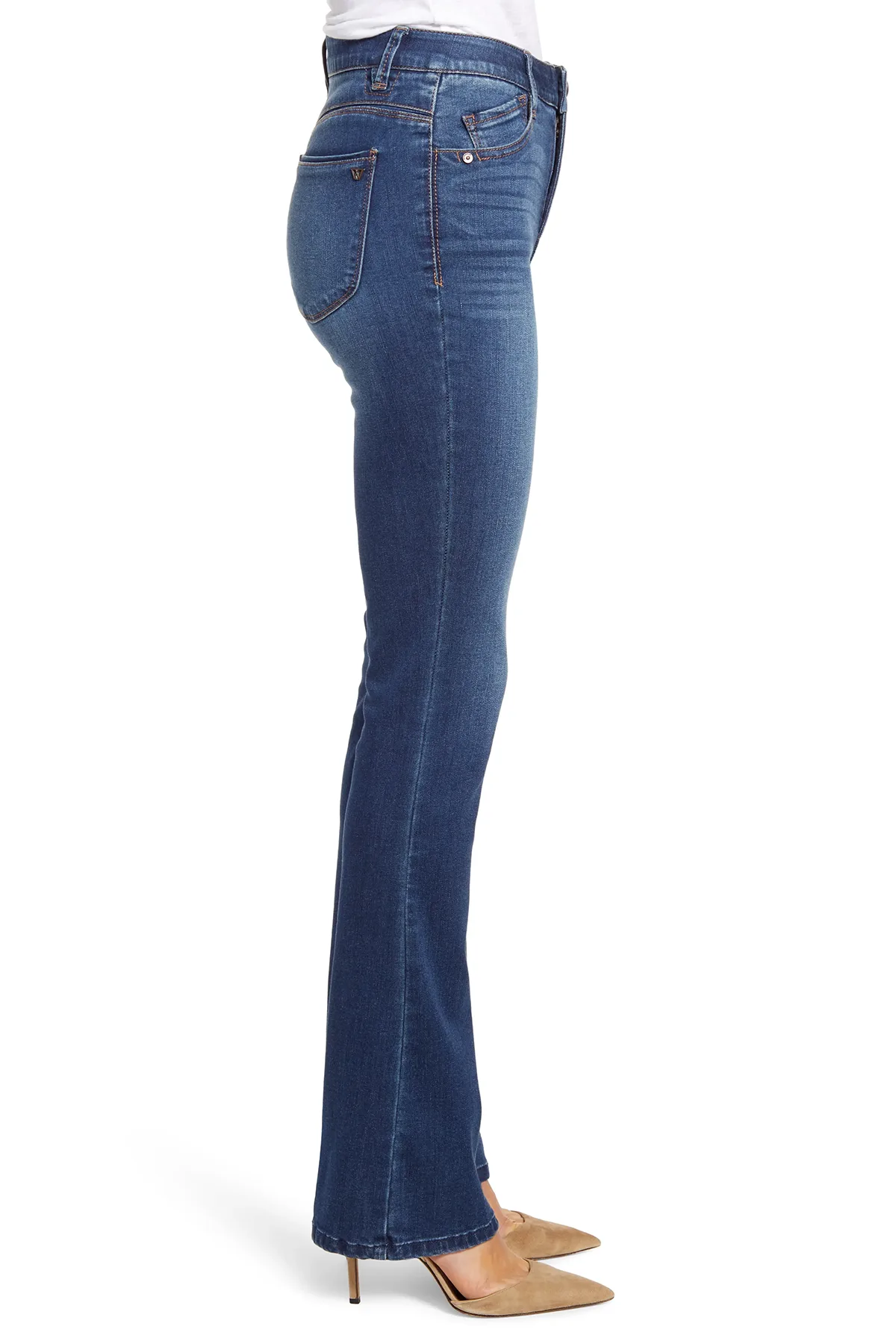 Resim Slim Fit Uzun Mavi Kot Pantolon